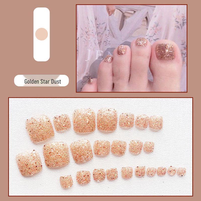 Press-On Toenail Art: Finished Nail Pieces and Wearable Patches