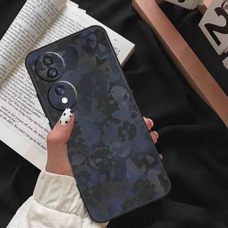 Ночная темная камуфляжная военная камуфляжная funda для Honor X9a X8a X7a X6a X6 X7 X8 X9 8X 9X Honor Magic 5 Pro 10 50 70 90 Lite Чехол