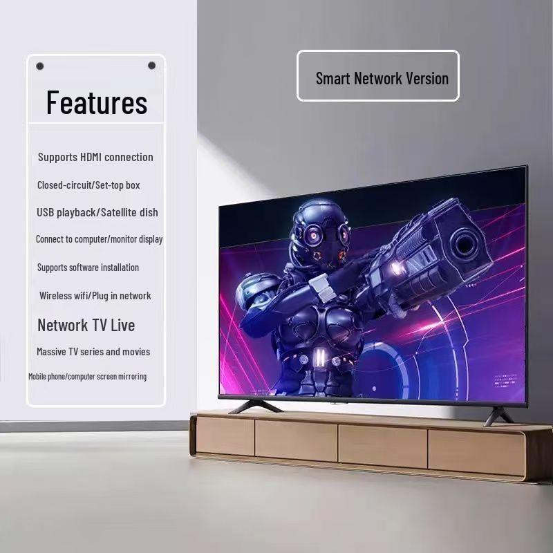 85-дюймовый 8K Ultra HD LCD телевизор с полноэкранным дисплеем и 65-дюймовый настенный взрывозащищенный Smart TV с опцией 55 дюймов для пожилых