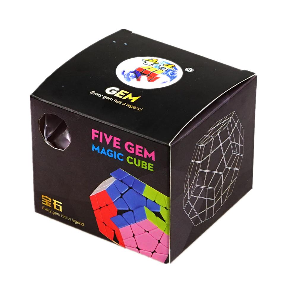 Shengshou 3x3 Megaminxeds Cube Наклейка 3x3x3 Gem Magic Cube Матовый 3 слоя Скорость Профессиональные игрушки-головоломки Megaminx