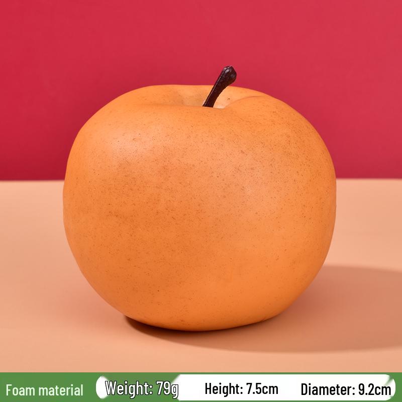 Искусственное яблоко Red Delicious для украшений