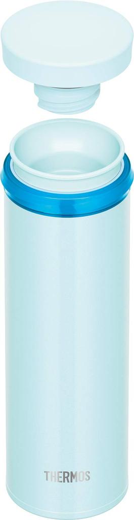 Thermos Water Bottle Vacuum Insulated Mobile Mug 500ml Shiny Blue SHB JNO-502