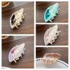 Ponytail Holder Acetate Hair Clip Headwear Hair Grab Fashion Conch Hair Claws  Female