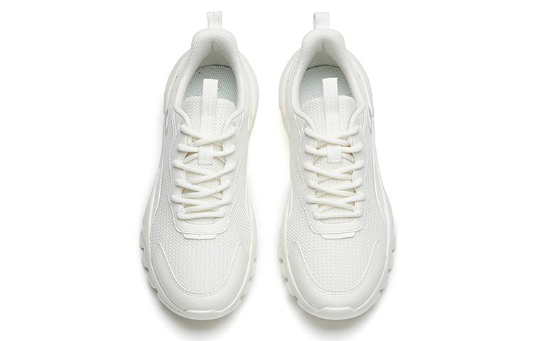 Women's Sneakers ANTA Life Collection Casual Shoes Women's Low-top Ivory White/Silver