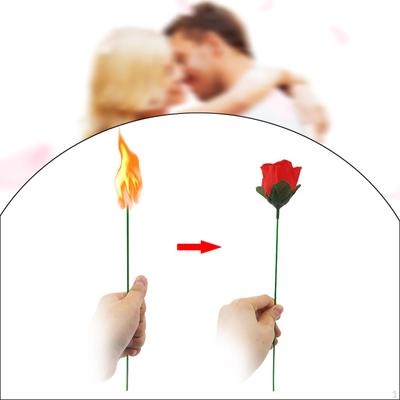 Реквизит Trick Flower Torch to Rose для взрослых Романтическая уникальная сценическая уличная вечеринка для