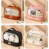 Double-layer Transparent Cosmetic Bag Large Capacity High Value Convenient Travel Waterproof Toilet Bag