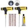 Car Tire Repair Kit Studding Tool Set Car Accessories Auto Bike Wheel Tubeless Vacuum Tire Cement Tool Puncture Plug