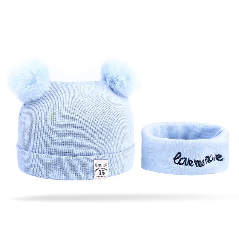 Уютная шапочка для младенца: Мягкая двухслойная шапка для мальчиков и девочек (0-12 месяцев) - Идеально для осени и зимы