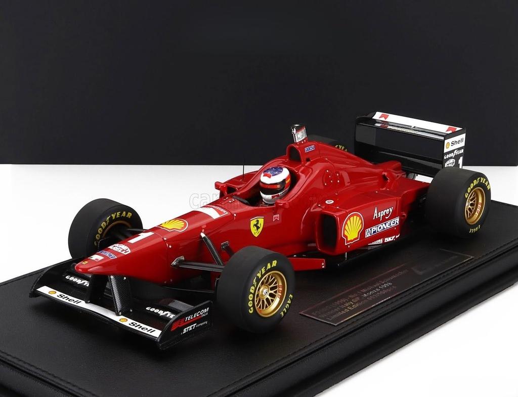GP REPLICAS 1/18 Ferrari F310/2 #1 Михаэль Шумахер Победитель Гран-при Италии 1996 года Модель с фигуркой пилота МИХАЭЛЬ ШУМАХЕР
