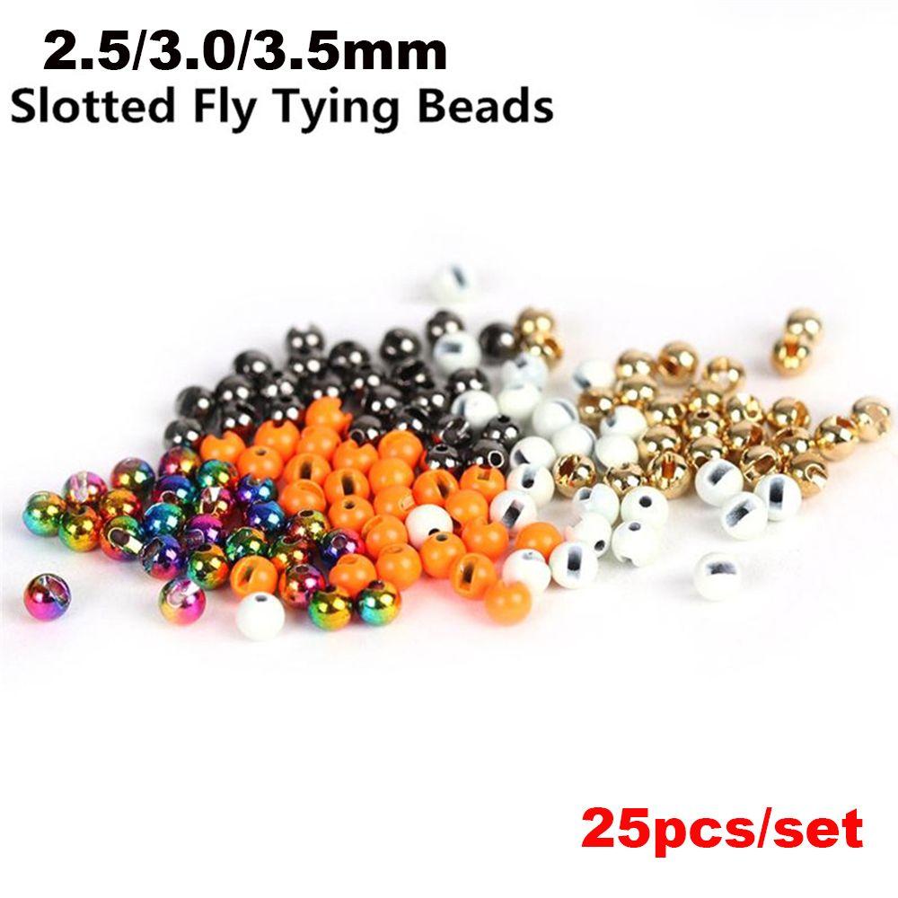 Nice-Designed Fishing Tungsten Alloy Slotted Bead Tungsten Beads Fly Tying Material