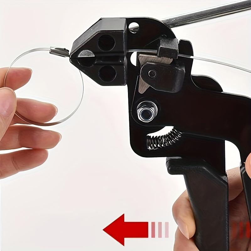 1 шт. Нержавеющая сталь стяжки натяжитель кабельные стяжки пистолет носилки режущий инструмент для улучшения дома промышленные крепежные стяжки портативные ручные инструменты