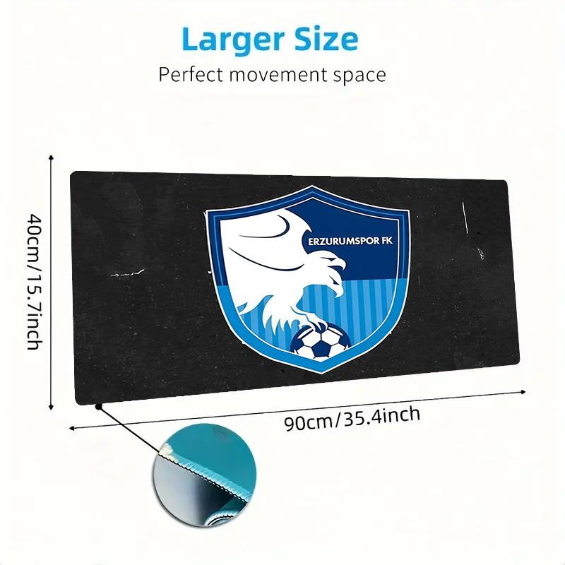 Erzurumspor FK Print Cushion Non-slip Laptop Tablet Big Mousepad XXL Mat Mini PC Playmat With Lock edge