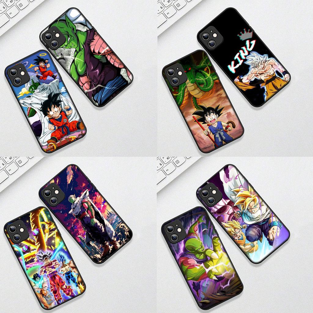 Cover for Apple iPhone 13 12 Mini XS 11 Pro Max 7 8 Plus XR SE 2022 2020 SE3 Coque Phone Case Piccolo Dragons Gokus Balls Gohan