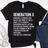 Generation X Shirt Gen X Raised On Hose Water & Neglect Shirt Funny Gen X Sweats