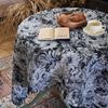 Сад Моне Винтажная Масляная Живопись Жаккард Хлопок Лен Скатерть Высококачественная Крышка для ТВ-Шкафа Полотенце Домашняя Подставка под Стол