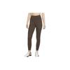 Nike One Solid High-Waisted Quick-Dry Leggings Women Leggings Baroque-Brown DM7279-237