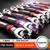 52in1Universal Socket Wrench 360° Multifunctional Flower-Shaped Twelve-Angle Socket Wrench Set Car Maintenance And Repair