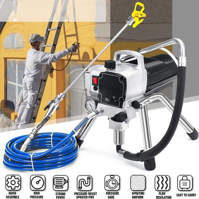 2000 Вт 3500PSI безвоздушный распылитель высокого давления, профессиональный безвоздушный распылитель, безвоздушный распылитель краски, малярный станок