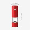 Adjustable Coarseness Electric Salt Grinder Sturdy Grinding Core Large Capacity Pepper Grinder Automatic Working Mode