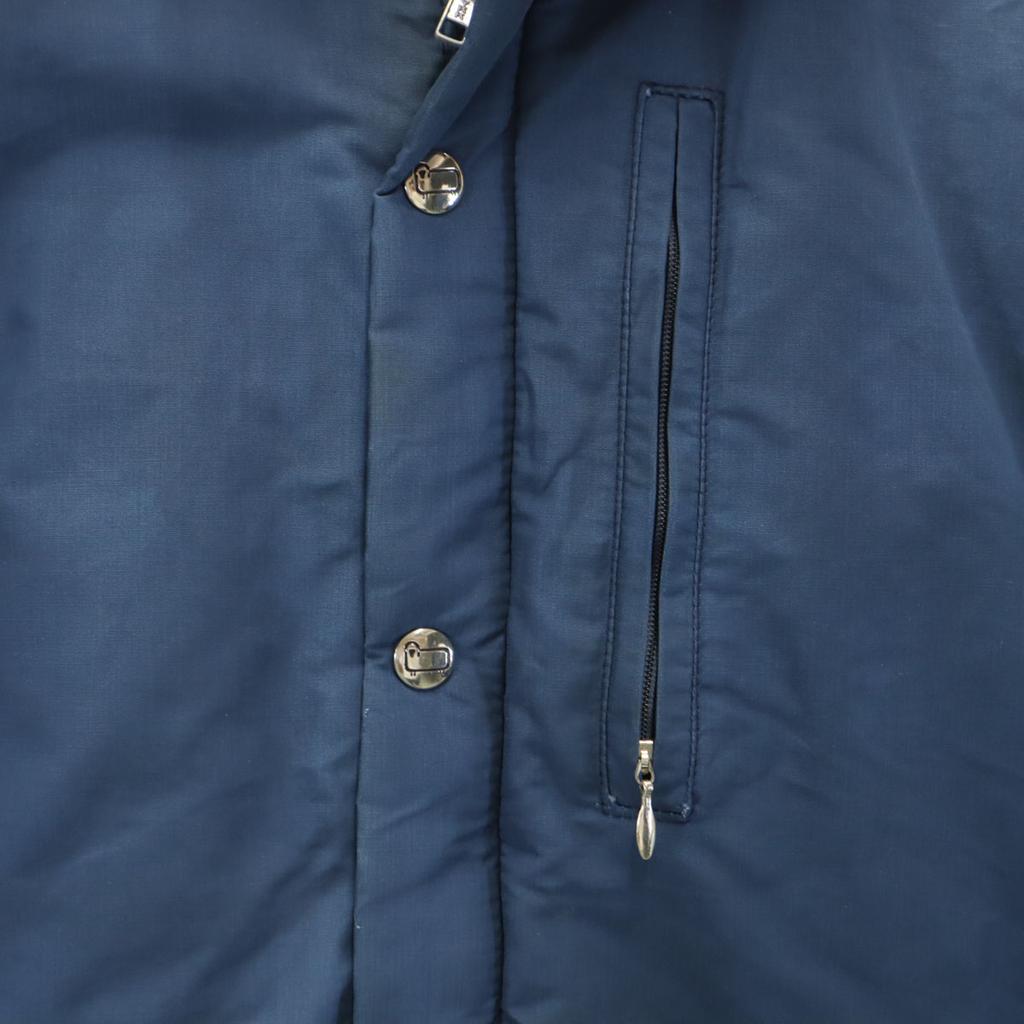 Woolrich Винтажная куртка 70-х Белая бирка Темно-синяя Мужская Б/У