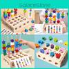 Деревянные детские обучающие блоки с сопоставлением форм для малышей игрушки подарки