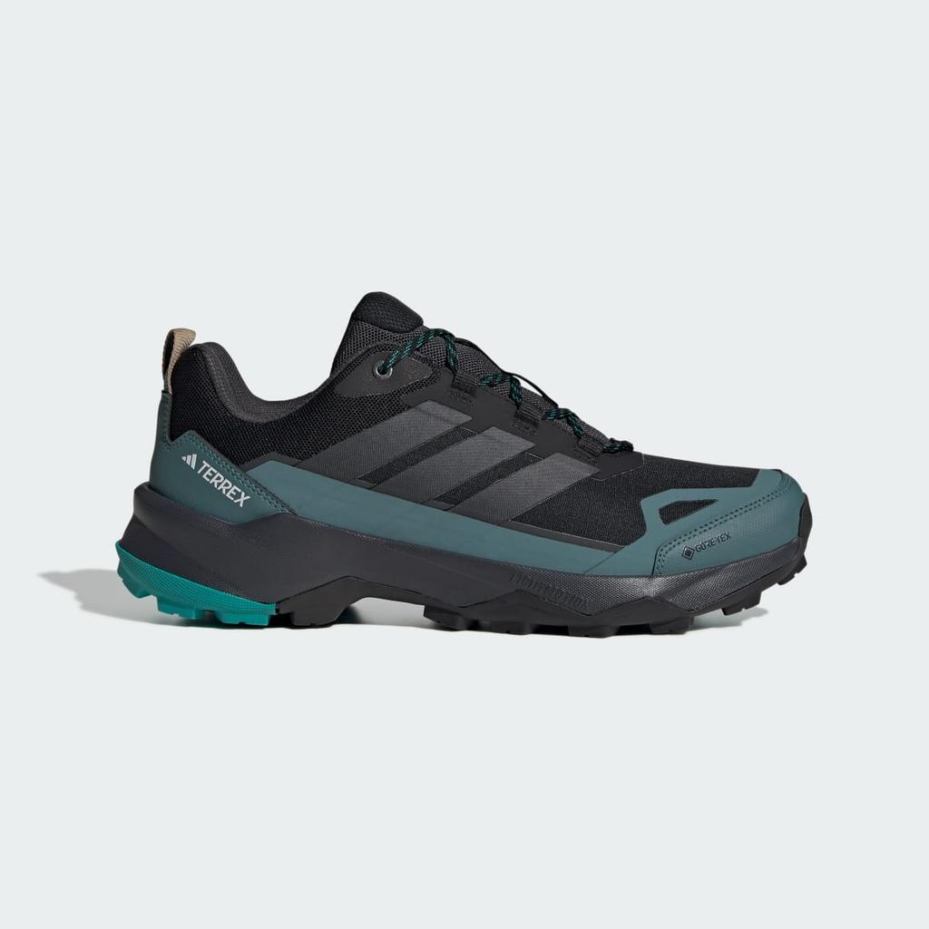 adidas Terre Skychaser AX5 GORE-TEX Туристическая JQ2209 Мужская Спортивная обувь Terrex Основной Черный / Угольный / Чистый Бирюзовый