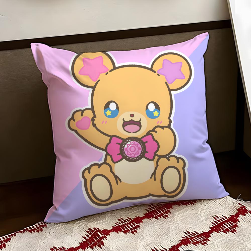 Anime cartoon MMofurun Cushion Cover Reversible Soft Durable Pillow Cover Home Car MultiScene Use for Daily Comfort