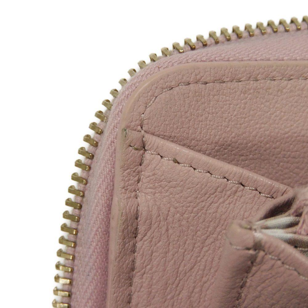 Б/у 10097 Кошелек для монет на молнии Coco Pearl AP3811 7943 COCO Mark CC Mark Точки Рандомный Мателье Розовый Бежевый Женский из Японии