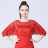 Tassel Modern Dance Top Women Square Dance Clothing Evening Dresses Gitba National Standard Ballroom Samba Latin Dance