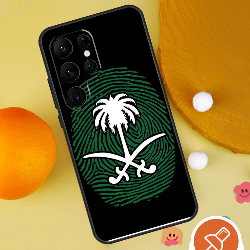Чехол Флаг Саудовской Аравии для Samsung Galaxy S25 Ultra S24 S23 S22 S21 Ultra S9 S10 S20 Plus S24 FE Чехол Funda