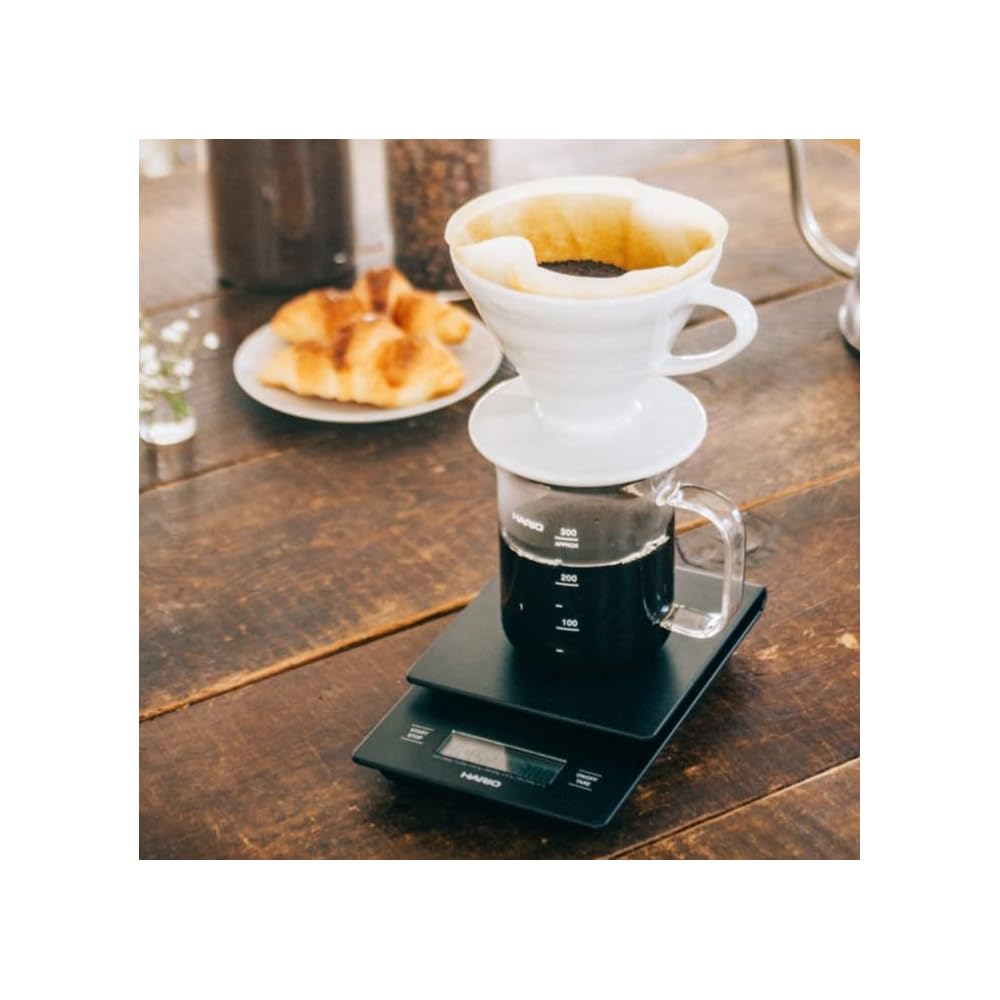 HARIO V60 Drip Scale Black Coffee Scale Precision Measurement 2000g