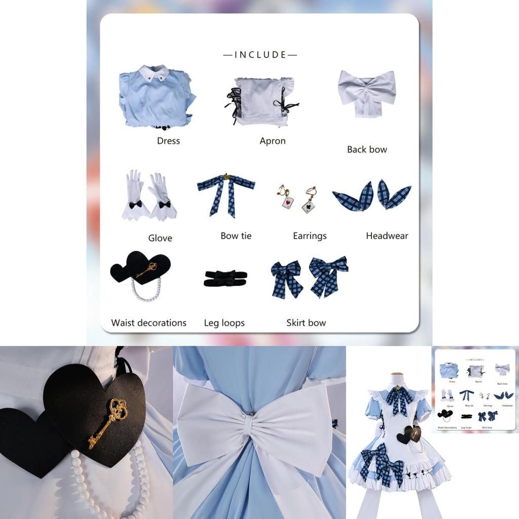 Косплей-костюм Lovelive с белыми чулками до бедра для ролевой игры