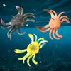 10cm/40g PVC Crab Bait Wear Resistant Anti Corrosion Vivid Fake Bait for Fishing