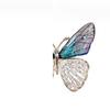 Sparkling Rhinestone Butterfly Brooch Sophisticated Butterfly Brooch Lapel Pin Jewelry for Gifting and Personal Style