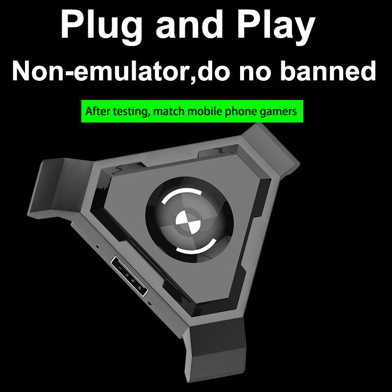 Pubg Mobile Gamepad Controller Игровая клавиатура Мышь Конвертер для телефона Android на ПК Bluetooth