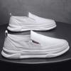 High Quality Mens Casual Shoes Brand Slip On Driving Shoes Classic Business White Loafer Moccasin Lightweight Comfy Walking Shoe