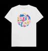 Colourful Cats Cute Cat Lover White TShirt Gift For Friends