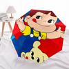 Cartoon Character Automatic Opening and Closing, 8 rib Structure Portable Umbrella, Suitable for Men and Women in All Seasons  Perfect Gift