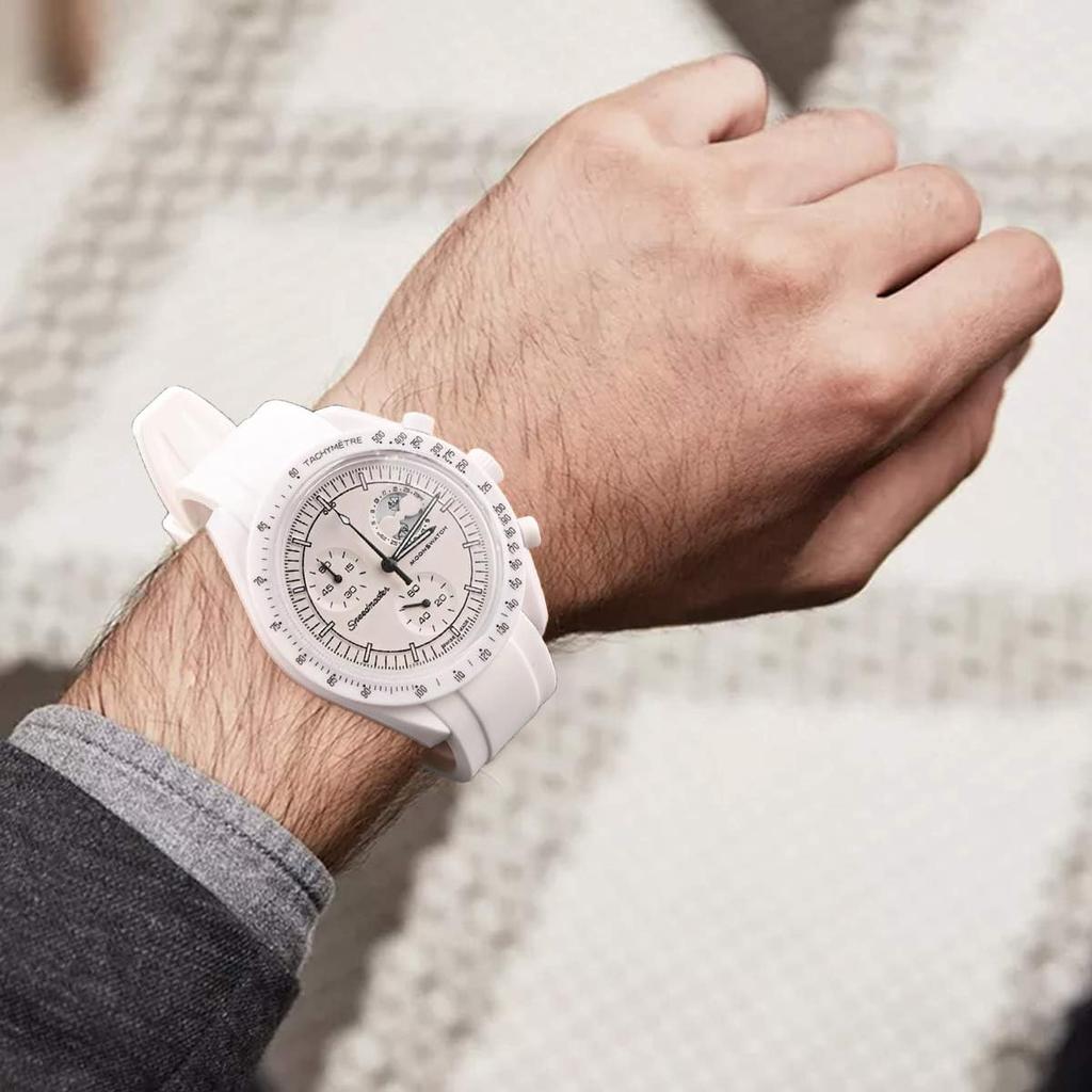 20 мм ремешок для часов силиконовый ремешок для Omega X Swatch MoonSwatch ремешок для часов Omega и Swatch ремешок резиновый ремешок для Omega Speedmaster Seiko SEIKO 20 мм