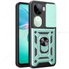 Чехол-книжка Slide Lens Armor для Vivo IQOO Z9S 5G Global Case Магнитное кольцо-подставка Держатель Крышка для Vivo V40E 5G Global Case Задняя крышка Capa