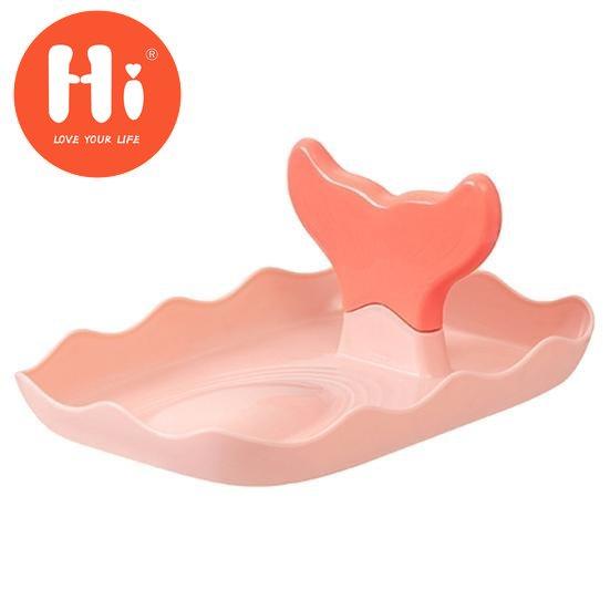 Hi Fishtail Design Стойка для крышки кастрюли Стабильный полипропилен Легко чистящийся держатель для крышки кастрюли Кухонные инструменты