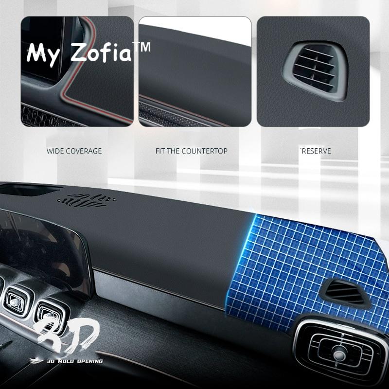For Chery Jaecoo J8 2024 2025 2026 LHD RHD Car Leather Dashboard Cover Avoid Light Pad SunShade Anti-UV Non-Slip Mat Accessories hgf5