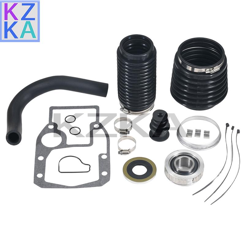 For Volvo Penta SX OMC Transom Bellows Kit 911826 3854127 3841481 3850426 Cobra Drive Exhaust Bellows Gimbal Bearing Kit