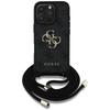 Etui do iPhone 16 Pro Guess 4G Big Logo Crossbody Czarne