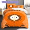 Kenny McCormick Pattern Bedding Home Decoration Birthday Gift ( 1 duvet cover + 2 pillowcase, without core),fan merchandise.