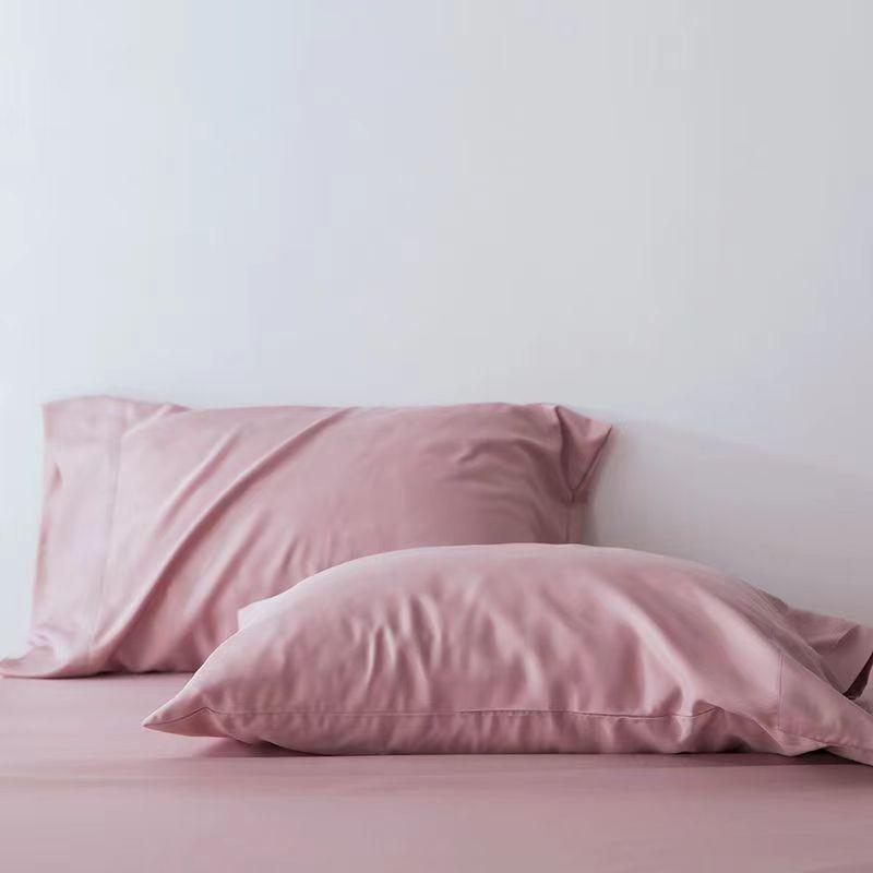 2 шт. наволочки 100% бамбуковое волокно охлаждающие антибактериальные однотонные летние наволочки в стиле конверта для дома и отеля 50x75 см