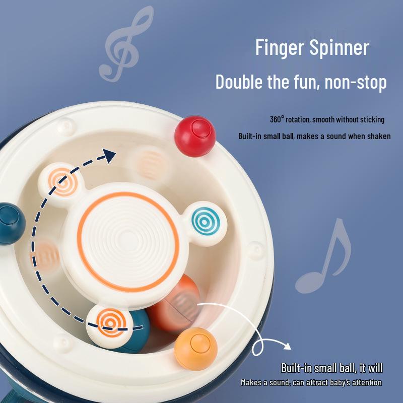 Cross-Border Soothing Baby Toy: Chewable, Educational, Motor Skills, Bubble UFO Fun