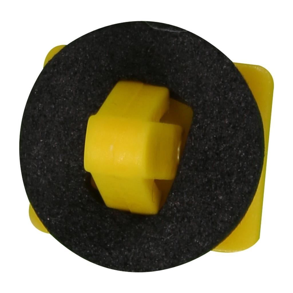 ECF87 Зажимы для боковых молдингов кузова, 10 шт., с герметиком, желтые, для Hyundai : 87756 4А000