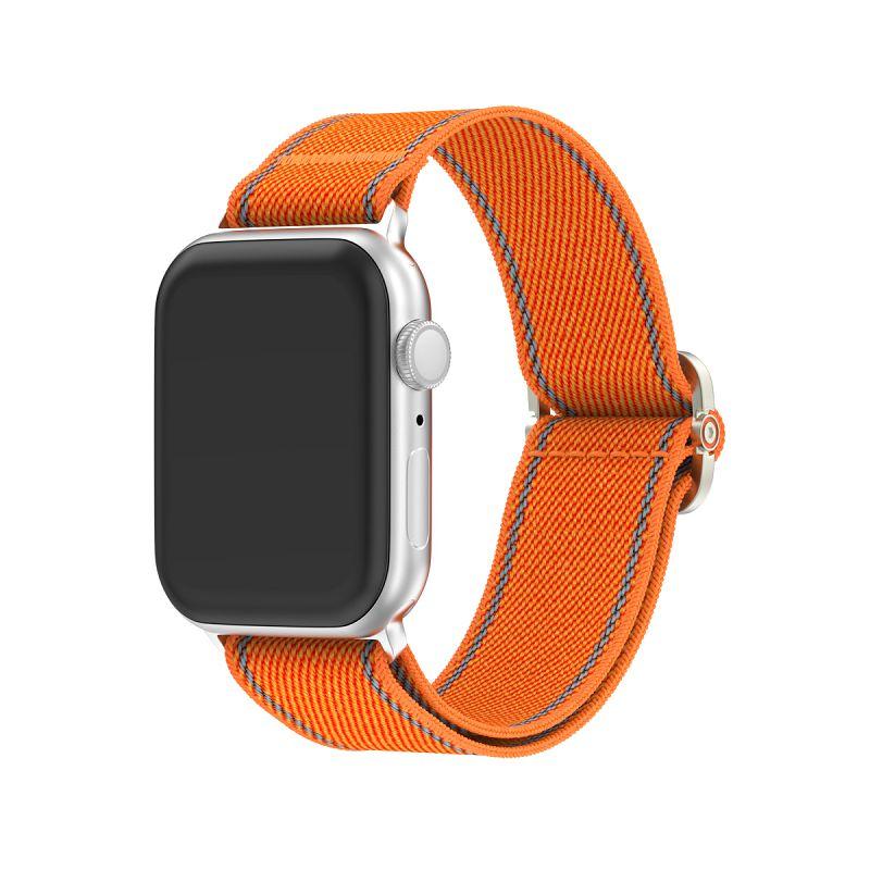 Нейлоновый Solo ремешок для Apple Watch Bands 49 46 45 44 42 41 40 38 мм Эластичный браслет Спортивный ремешок для iWatch Браслет S11 10 9 8 7 6