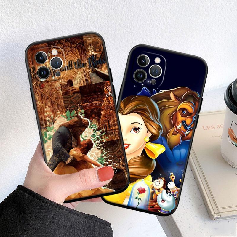 CJ18 Beauty and the Beast Soft Shell Phone Case for Samsung Galaxy S20 S21 S22 Ultra FE + Plus A21S A22 A24 A25 A26 A30 A30S A31